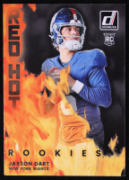Jaxson Dart 2025 Donruss Red Hot Rookies #3 RC at PristineAuction.com