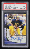 Tom Brady 2000 Press Pass Autographs #3 RC (PSA 9) at PristineAuction.com