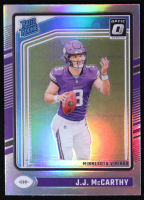 JJ McCarthy 2024 Donruss Optic Holo #235 RR RC at PristineAuction.com