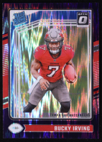 Bucky Irving 2024 Donruss Optic Purple Shock #216 RR RC at PristineAuction.com