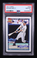 George Brett 1991 Topps #540 (PSA 10) at PristineAuction.com