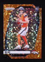 Bo Nix 2024 Panini Prizm Prizms Orange Disco #309 RC at PristineAuction.com