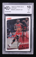 Michael Jordan 1999-00 Upper Deck Victory Jordan's Greatest Hits #388 (BCCG 10) at PristineAuction.com