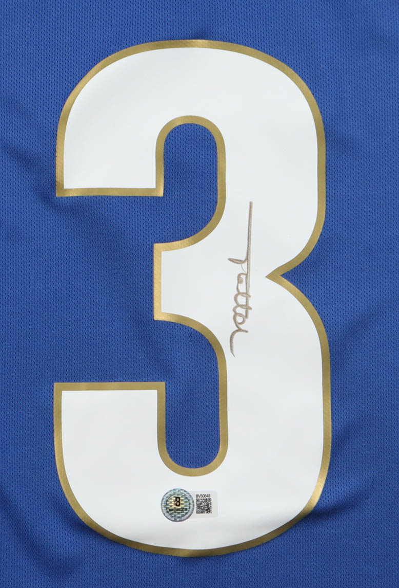 Paolo Maldini Signed Italy Nike Authentic Jersey (Beckett) at PristineAuction.com Paolo Maldini Signed Italy Nike Authentic Jersey (Beckett) at PristineAuction.com
