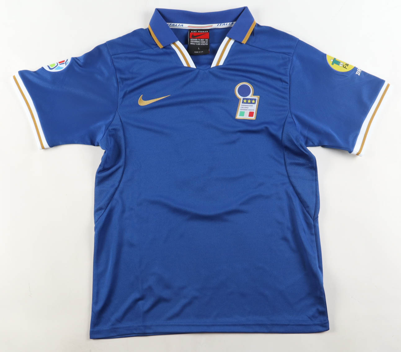Paolo Maldini Signed Italy Nike Authentic Jersey (Beckett) at PristineAuction.com Paolo Maldini Signed Italy Nike Authentic Jersey (Beckett) at PristineAuction.com