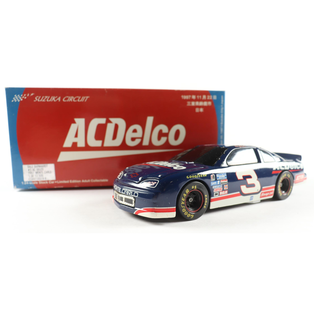 Dale Earnhardt LE NASCAR #3 AC Delco - 1997 Monte Carlo 1:24 Scale Diecast Car at PristineAuction.com