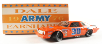 Dale Earnhardt LE NASCAR #30 Army - 1976 Chevy Malibu 1:24 Scale Diecast Car at PristineAuction.com
