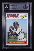 Ron Leflore Signed 1977 Topps #240 (BGS) at PristineAuction.com