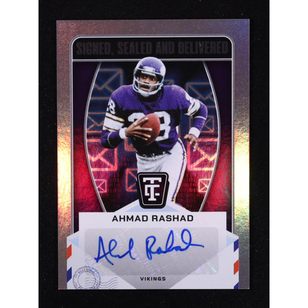 Ahmad Rashad 2024 Totally Certified Signed Sealed and Delivered #3 at PristineAuction.com