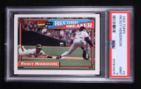 Rickey Henderson 1992 Topps #2 RB (PSA 9) at PristineAuction.com