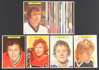 Wayne Gretzky & Darryl Sittler Signed 1980-81 O-Pee-Chee Super Hockey Cards with Complete Set of (24) Jumbo Cards (JSA) at PristineAuction.com