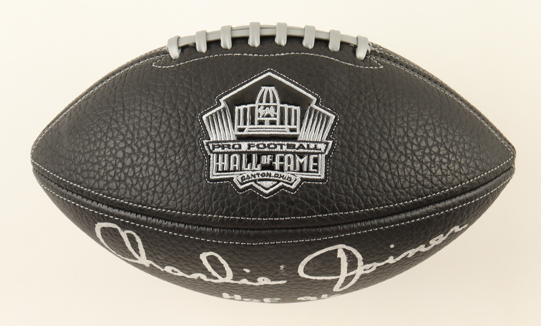Charlie Joiner Signed Hall of Fame Logo Football Inscribed "HOF 96" (PSA)9 at PristineAuction.com Charlie Joiner Signed Hall of Fame Logo Football Inscribed "HOF 96" (PSA)9 at PristineAuction.com