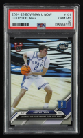 Cooper Flagg 2024-25 Bowman University Now #101 (PSA 10) at PristineAuction.com