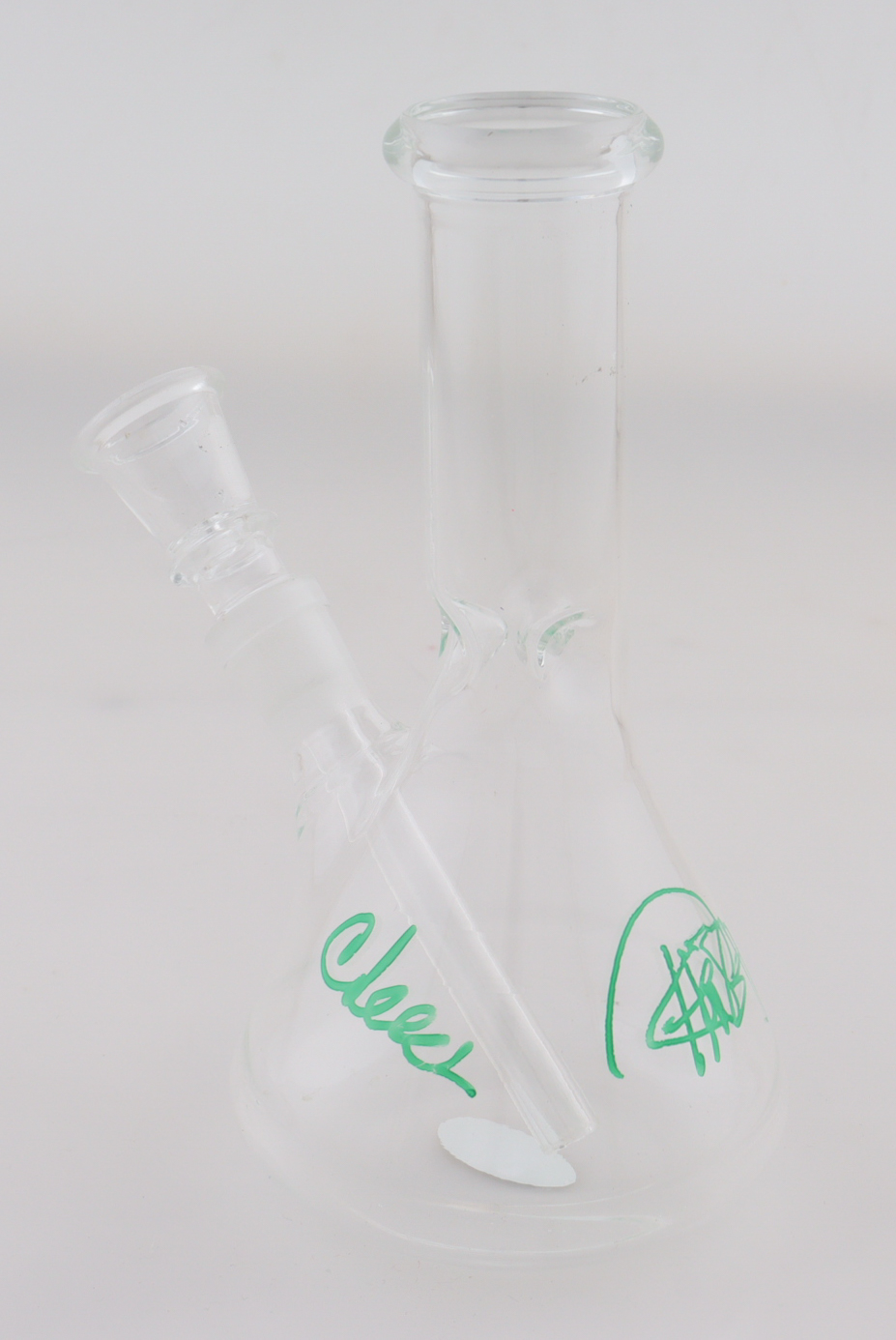 Cheech Marin & Tommy Chong Signed Glass Bong (JSA) at PristineAuction.com Cheech Marin & Tommy Chong Signed Glass Bong (JSA) at PristineAuction.com