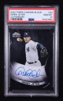 Derek Jeter 2022 Topps Chrome Black Autographs #CBA-DJ (PSA 10) at PristineAuction.com