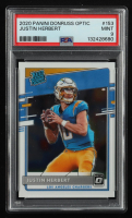 Justin Herbert 2020 Donruss Optic #153 RC (PSA 9) at PristineAuction.com