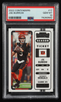 Joe Burrow 2022 Panini Contenders #17 (PSA 10) at PristineAuction.com