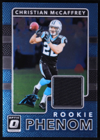 Christian McCaffrey 2017 Donruss Optic Rookie Phenom Jerseys #5 RC at PristineAuction.com