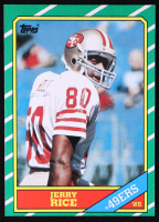 Jerry Rice 1986 Topps #161 RC at PristineAuction.com
