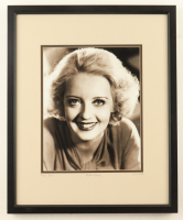 Mark Reuben Gallery - 1935 Bette Davis "Those Eyes" Custom Framed Photo Display with Certificate at PristineAuction.com