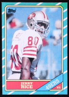 Jerry Rice 1986 Topps #161 RC at PristineAuction.com