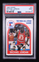 Michael Jordan 1989 NBA Hoops All Star #21 (PSA 9) at PristineAuction.com