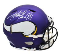 Adrian Peterson Signed Vikings Full-Size Authentic On-Field Speed Helmet (Radtke) at PristineAuction.com