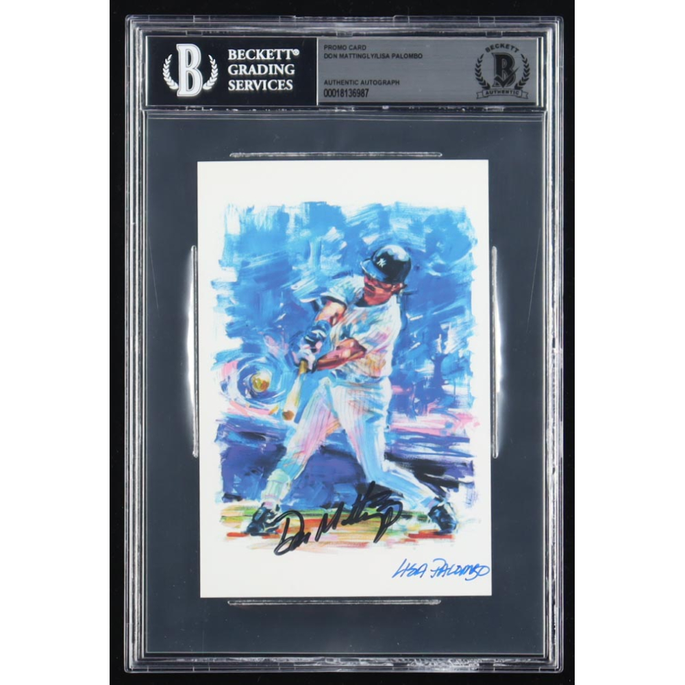Don Mattingly Signed Yankees Art Print (BGS) at PristineAuction.com