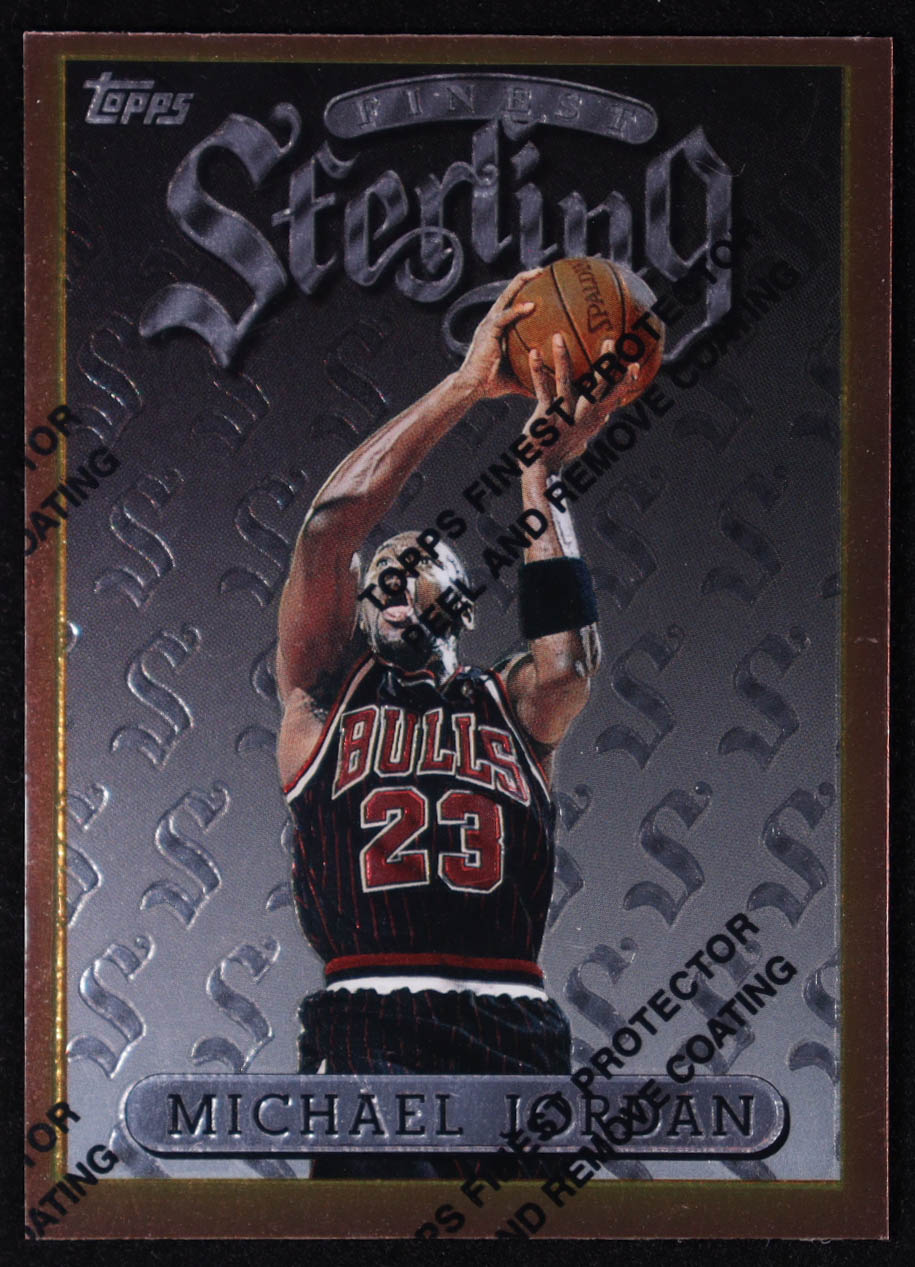 Michael Jordan 1996-97 Finest B #50 at PristineAuction.com Michael Jordan 1996-97 Finest B #50 at PristineAuction.com