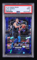 Luka Doncic 2019-20 Panini Prizm Blue Ice #75 #32/99 (PSA 9) at PristineAuction.com