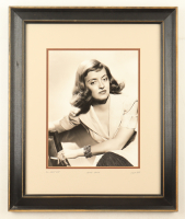Mark Reuben Gallery - 1950 Bette Davis "All About Eve" Custom Framed Photo Display with Certificate at PristineAuction.com
