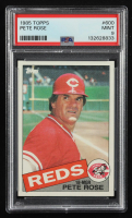 Pete Rose 1985 Topps #600 (PSA 9) at PristineAuction.com