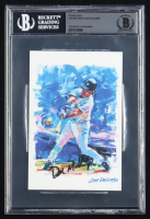 Don Mattingly Signed Yankees Art Print (BGS) at PristineAuction.com