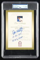 Don Mattingly Signed 2024 New York State Baseball Hall of Fame Induction Ticket Inscribed "11-10-24 NYS HOF" (PSA) at PristineAuction.com