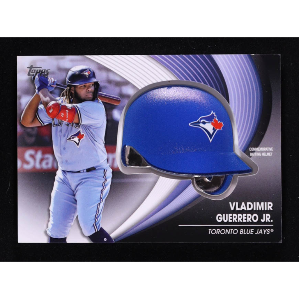 Vladimir Guerrero Jr. 2022 Topps Commemorative Batting Helmet Relics #BHVG at PristineAuction.com