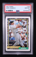 Jose Canseco 1992 Topps #100 (PSA 10) at PristineAuction.com