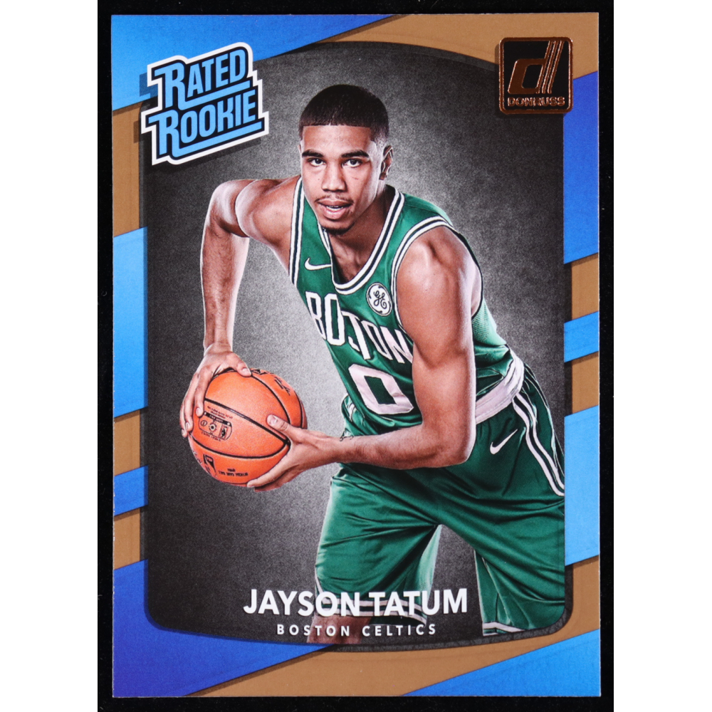 Jayson Tatum 2017-18 Donruss #198 RR RC at PristineAuction.com