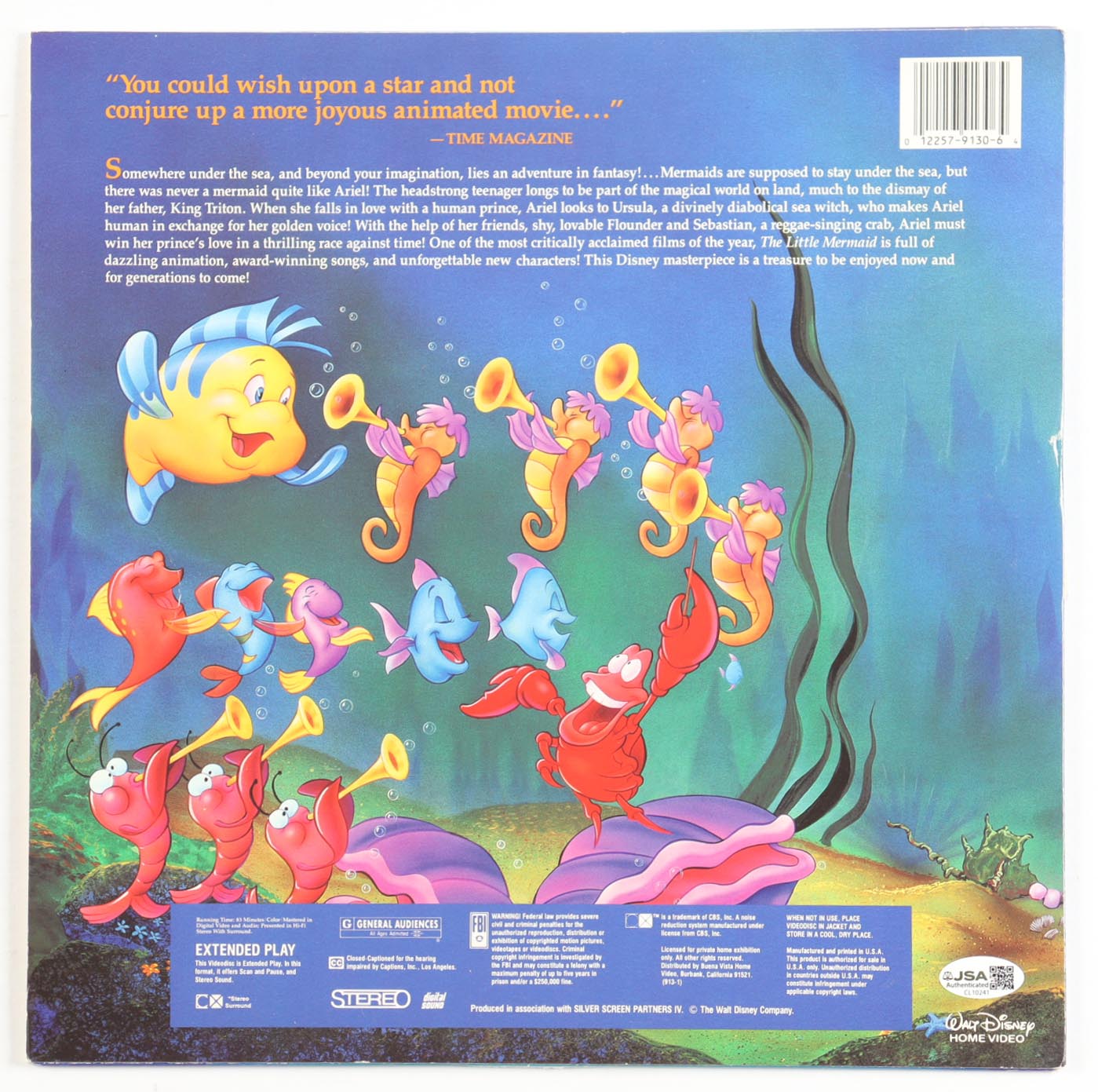 Jodi Benson Signed "The Little Mermaid" Vinyl Record Soundtrack Album Inscribed "Ariel" (JSA) at PristineAuction.com Jodi Benson Signed "The Little Mermaid" Vinyl Record Soundtrack Album Inscribed "Ariel" (JSA) at PristineAuction.com