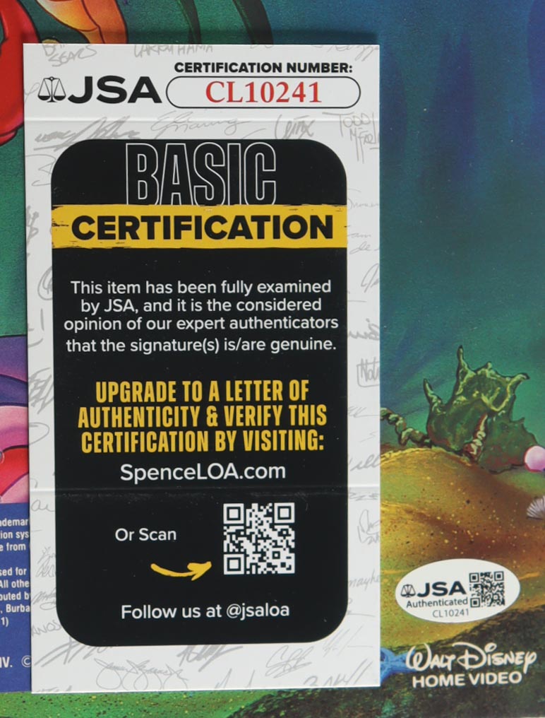 Jodi Benson Signed "The Little Mermaid" Vinyl Record Soundtrack Album Inscribed "Ariel" (JSA) at PristineAuction.com Jodi Benson Signed "The Little Mermaid" Vinyl Record Soundtrack Album Inscribed "Ariel" (JSA) at PristineAuction.com