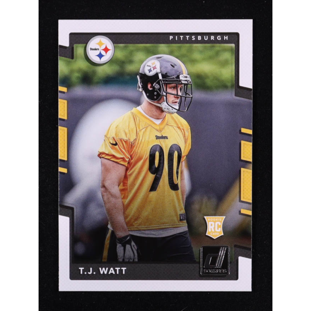 T.J. Watt 2017 Donruss #372 RC at PristineAuction.com