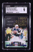 Tom Brady 2021 Panini Any Given Sunday #AGS-TB2 (CGC 9) at PristineAuction.com
