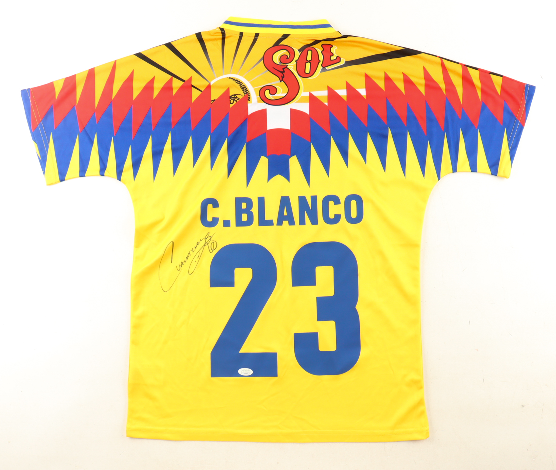 Cuauhtemoc Blanco Signed Club América Adidas Authentic Jersey (JSA) at PristineAuction.com Cuauhtemoc Blanco Signed Club América Adidas Authentic Jersey (JSA) at PristineAuction.com