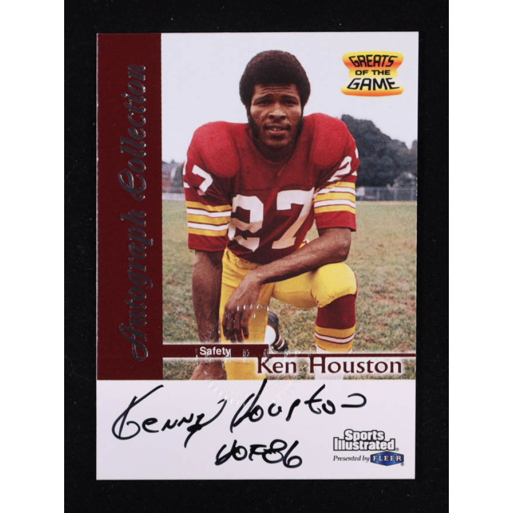 Ken Houston 1999 Sports Illustrated Autographs #12 at PristineAuction.com