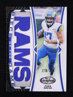 Puka Nacua 2024 Certified Piece of the Game #59 #218/249 at PristineAuction.com