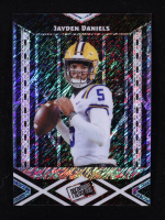 Jayden Daniels 2024 Leaf Press Pass Promos Blue Shimmer #PPB3 RC at PristineAuction.com