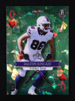 Dalton Kincaid 2023 Wild Card 5 Card Draw Stacked Deck Green Crystal #SDDK RC #3/3 at PristineAuction.com