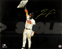 Ronald Acuna Jr. Signed Braves 16x20 Photo (Beckett) at PristineAuction.com