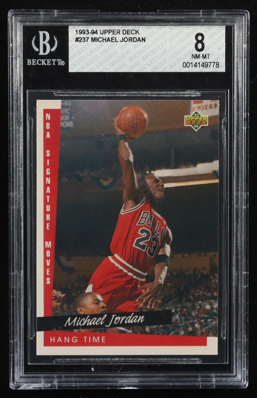 Michael Jordan 1993-94 Upper Deck #237 (BGS 8) at PristineAuction.com Michael Jordan 1993-94 Upper Deck #237 (BGS 8) at PristineAuction.com