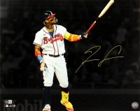 Ronald Acuna Jr. Signed Braves 16x20 Photo (Beckett) at PristineAuction.com
