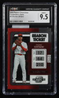 Shohei Ohtani 2022 Panini Chronicles Contenders Optic #4 (CGC 9.5) at PristineAuction.com